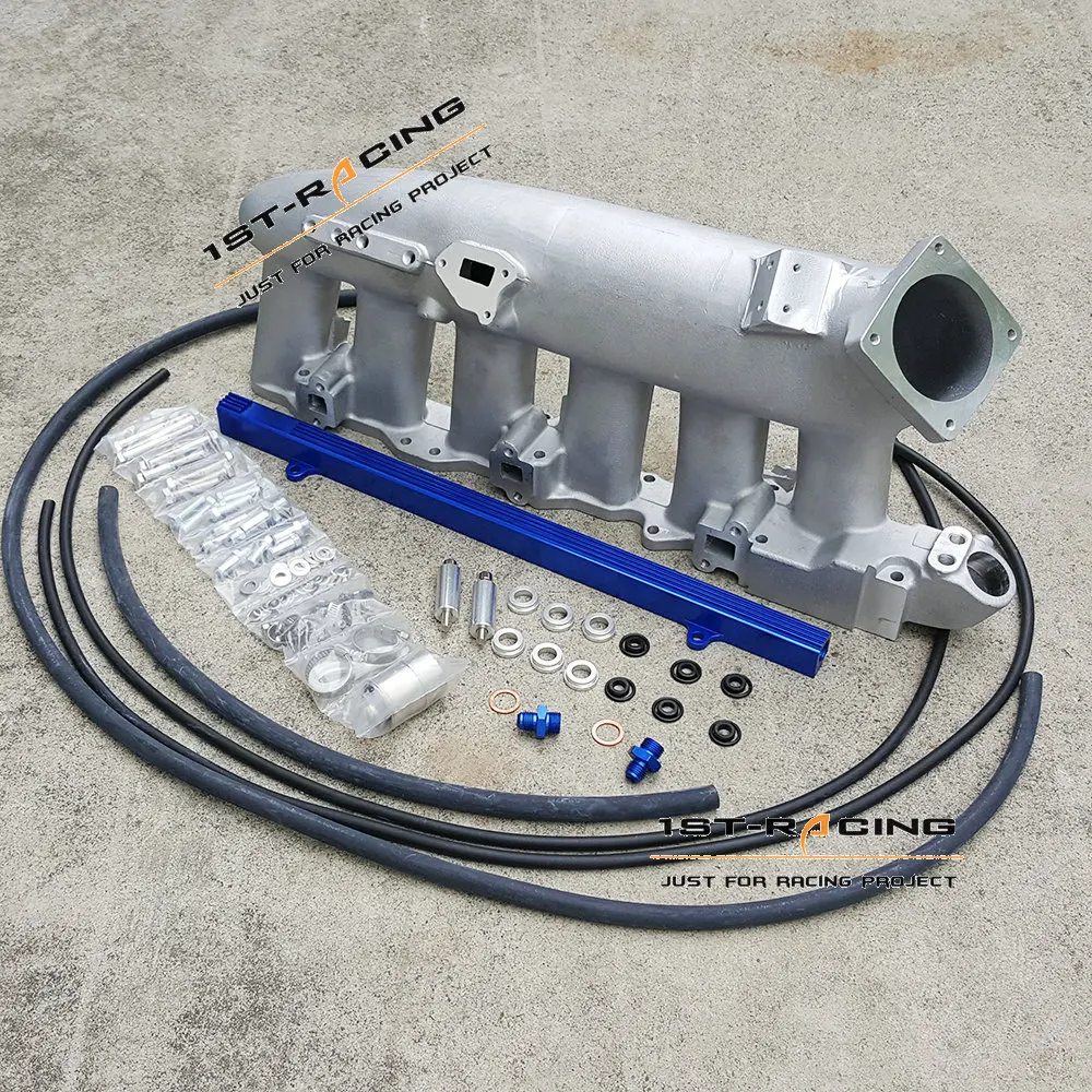 Blue Intake Manifold Plenum+top feed fuel rail For Nissan R33 R34 RB25 NEW 1ST-RACING
Blue Intake Manifold Plenum+top feed fuel rail For Nissan R33 R34 RB25 NEW 1ST-RACING