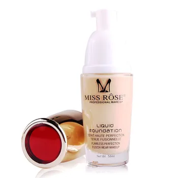 2019 Miss Rose Face Foundation Liquid Base Matte Cream Makeup Concealer Black Skin Foundation Professional Makeup For Face
2019 Miss Rose Face Foundation Liquid Base Matte Cream Makeup Concealer Black Skin Foundation Professional Makeup For Face