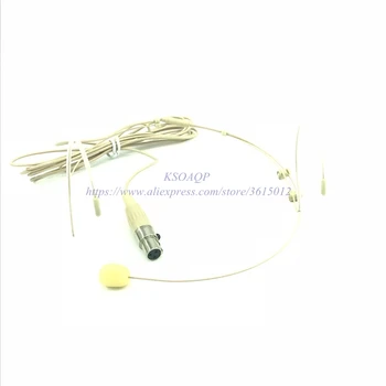 5pcs Condenser Headset Microphone with Mini 3 Pin 3pin XLR TA3F plug for Shure Wireless Body-Pack Transmitter
5pcs Condenser Headset Microphone with Mini 3 Pin 3pin XLR TA3F plug for Shure Wireless Body-Pack Transmitter