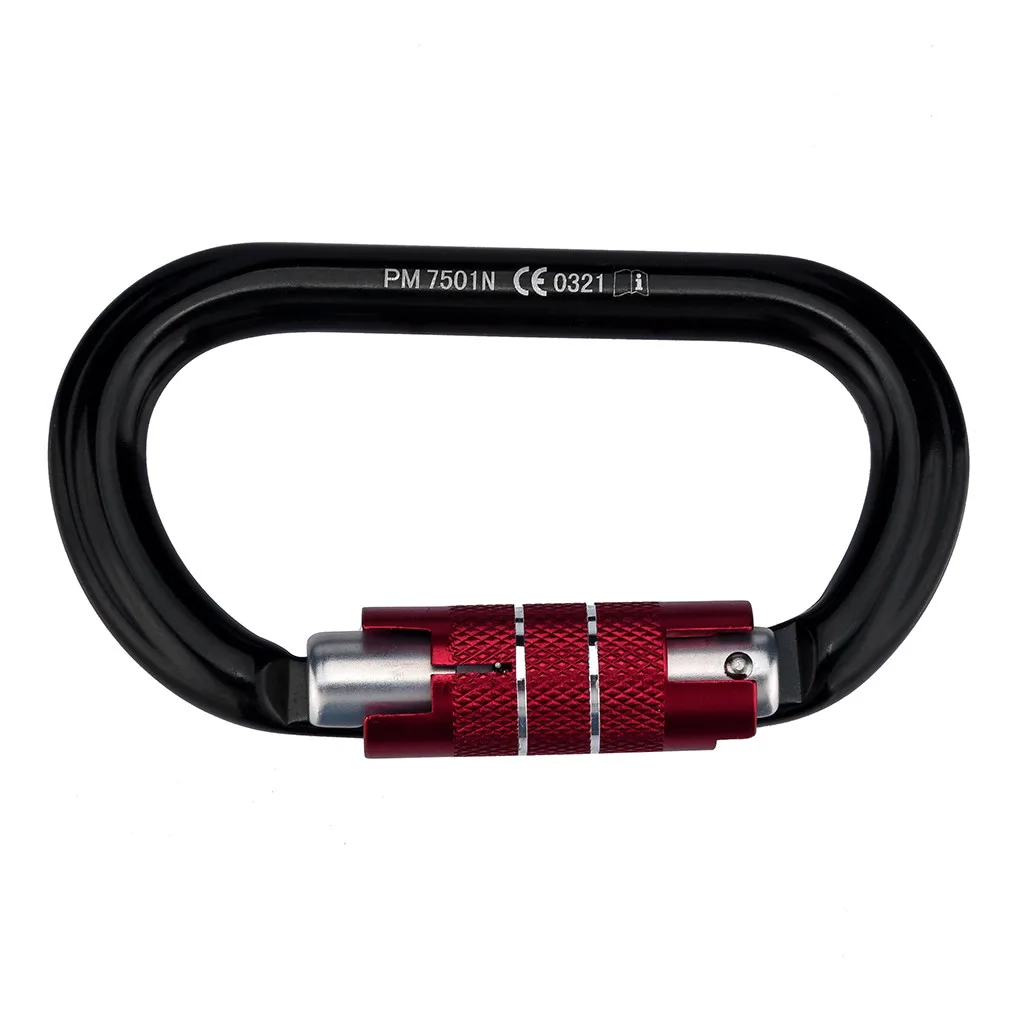 Outdoor hook Climbing Carabiner Screw Lock Protection Rock Climbing Rappelling climbing accessories hiking camping tool#y30
Outdoor hook Climbing Carabiner Screw Lock Protection Rock Climbing Rappelling climbing accessories hiking camping tool#y30