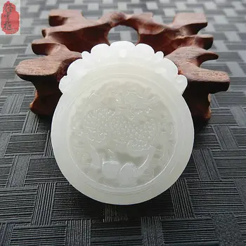 Koraba Fine Jewelry Chinese Natural 100% White Jade Hand-carved Kirin Pendant Good Luck Amulet Free Shipping
Koraba Fine Jewelry Chinese Natural 100% White Jade Hand-carved Kirin Pendant Good Luck Amulet Free Shipping