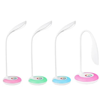 RGB Base Eye-protection Lamp Night Dimmable LED Desk Lamp USB Charging Book Reading Light Rechargeable
RGB Base Eye-protection Lamp Night Dimmable LED Desk Lamp USB Charging Book Reading Light Rechargeable