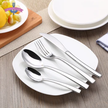 Cutlery Set Dinnerware Set Stainless Steel Tableware Flatware Spoon Knife Fork Sets Western Salad Spoon Kitchen Tool Gift Party
Cutlery Set Dinnerware Set Stainless Steel Tableware Flatware Spoon Knife Fork Sets Western Salad Spoon Kitchen Tool Gift Party