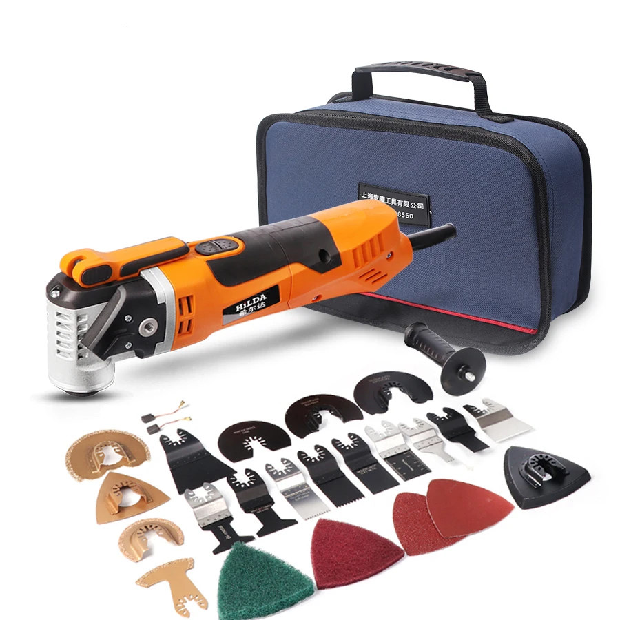 Renovation Tool Multi-Function Electric Saw Renovator Tool Oscillating Trimmer Trimmer woodworking Tools Bag Packing 220V 50HZ
Renovation Tool Multi-Function Electric Saw Renovator Tool Oscillating Trimmer Trimmer woodworking Tools Bag Packing 220V 50HZ
