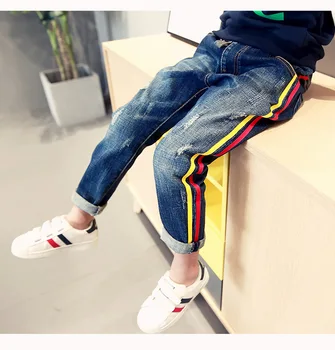 Boy's jeans. jeans boy for children wear fashionable style and high quality kids jeans, Suitable age: 4 - 15 years old
Boy's jeans. jeans boy for children wear fashionable style and high quality kids jeans, Suitable age: 4 - 15 years old