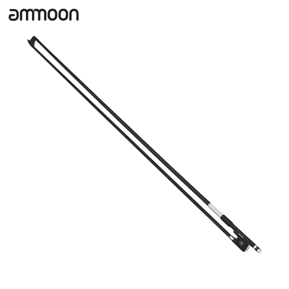 Hot Sale ammoon 4/4 Violin Fiddle Bow Carbon Fiber Round Stick Ebony Frog Black Horsehair Well Balanced
Hot Sale ammoon 4/4 Violin Fiddle Bow Carbon Fiber Round Stick Ebony Frog Black Horsehair Well Balanced