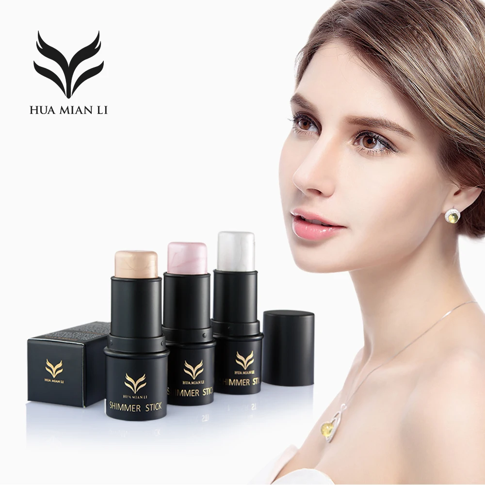 HUAMIANLI Brand Shimmer Shine Highlighter Foundation Stick Bronzer Long Lasting Contour Makeup Pen Face Base Make Up
HUAMIANLI Brand Shimmer Shine Highlighter Foundation Stick Bronzer Long Lasting Contour Makeup Pen Face Base Make Up
