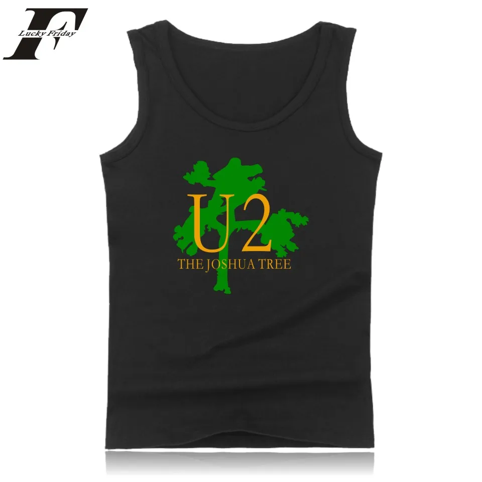 U2 Tank Top Men Sleeveless Summer Popular Rock Band Bodybuilding Tank Top Irish Famous Hip Hop Band Black Plub Size 4XL Vest
U2 Tank Top Men Sleeveless Summer Popular Rock Band Bodybuilding Tank Top Irish Famous Hip Hop Band Black Plub Size 4XL Vest