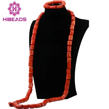 Natural Coral Beads Set 2016 New Nigerian African Wedding Groom Beads Necklace Jewelry Set 54"inches For Men Free Shipping CJ690
Natural Coral Beads Set 2016 New Nigerian African Wedding Groom Beads Necklace Jewelry Set 54"inches For Men Free Shipping CJ690
