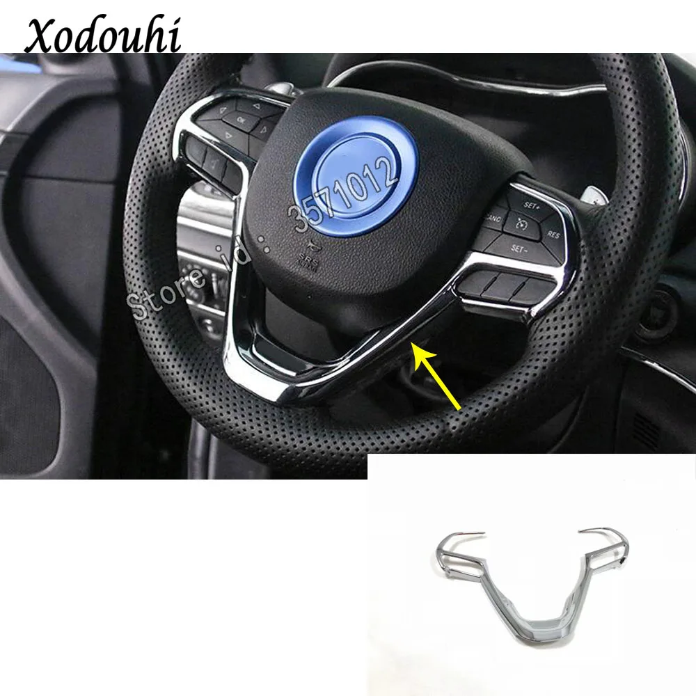 For Jeep Grand Cherokee 2014 2015 2016 2017 2018 car sticker styling cover Steering wheel button Interior Kit Trim frame parts
For Jeep Grand Cherokee 2014 2015 2016 2017 2018 car sticker styling cover Steering wheel button Interior Kit Trim frame parts
