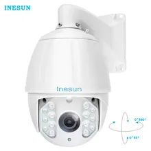 

Inesun Outdoor PTZ IP High Speed Dome Camera 36X Optical Zoom 4MP Super HD 2688x1520 Waterproof IR Night Vision up to 600 ft