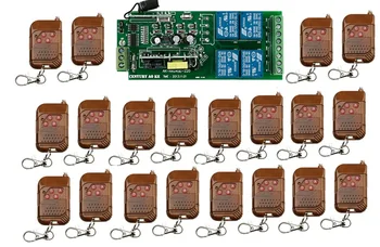 Fr Shipping 85v~260V 21pcs/lot 4CH RF Wireless Remote Control Relay Switch Security System Garage Doors Gate Electric Doors
Fr Shipping 85v~260V 21pcs/lot 4CH RF Wireless Remote Control Relay Switch Security System Garage Doors Gate Electric Doors