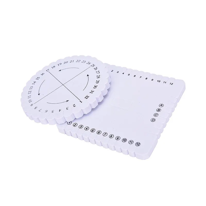 1Pcs Thread Handmade Jewelry Desgin Board Bracelet Knitting Kumihimo Disc Disk Tray Braided Rope Knot Round Square Knitting Tool
1Pcs Thread Handmade Jewelry Desgin Board Bracelet Knitting Kumihimo Disc Disk Tray Braided Rope Knot Round Square Knitting Tool