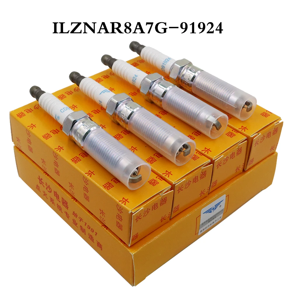 DS ILZNAR8A7G/91924 iridium Spark Plug Car Candles Glow Plug For Ford Focus Kuga Mondeo Escape Taurus 1.5T ignition moped Plug
DS ILZNAR8A7G/91924 iridium Spark Plug Car Candles Glow Plug For Ford Focus Kuga Mondeo Escape Taurus 1.5T ignition moped Plug