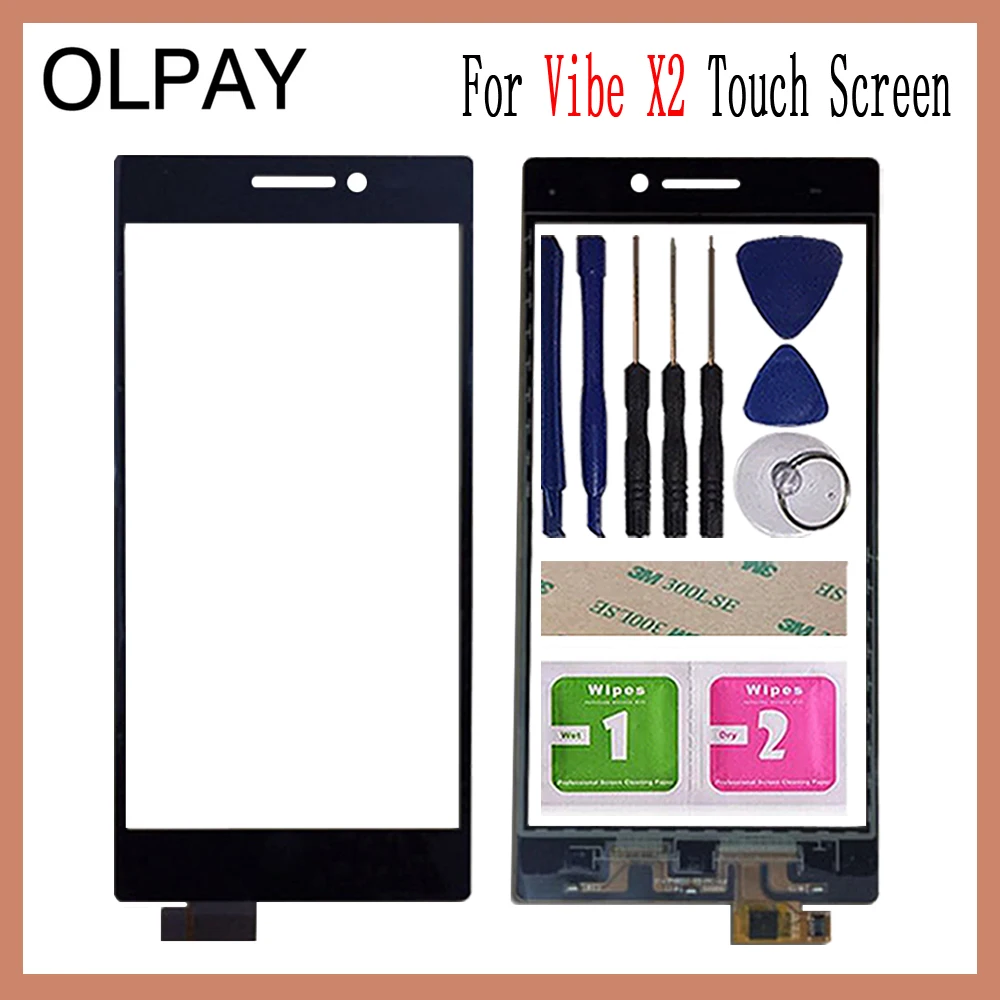 OLPAY 5.0 inch For Lenovo Vibe X2 Touch Screen Digitizer Panel Front Outer Front Glass Lens Sensor Free Adhesive+Wipes
OLPAY 5.0 inch For Lenovo Vibe X2 Touch Screen Digitizer Panel Front Outer Front Glass Lens Sensor Free Adhesive+Wipes