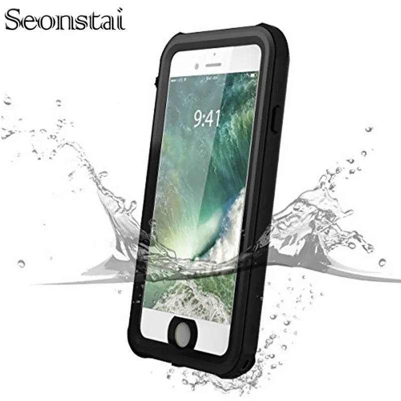 Водонепроницаемый чехол для дайвинга IP68 iPhone 8 8Plus ударопрочный плавания под водой