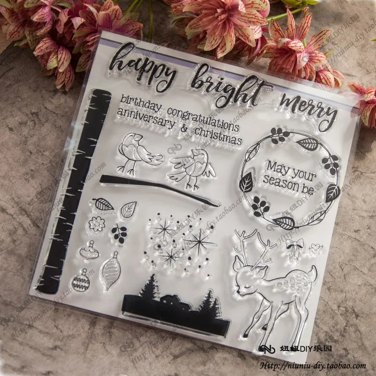Фотоальбом для скрапбукинга Прозрачная силиконовая резина|stamps for scrapbooking|clear