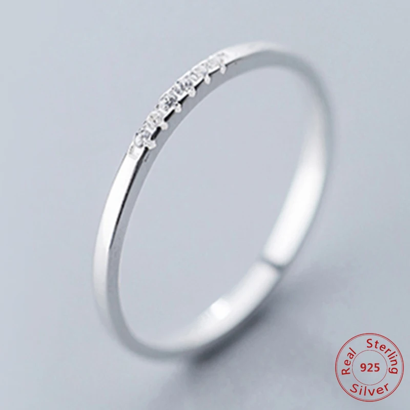 Genuine Silver Female Models Ring Single Row of Crystal Zirconia Hand Jewelry Wholesale Joint Ring 2019
Genuine Silver Female Models Ring Single Row of Crystal Zirconia Hand Jewelry Wholesale Joint Ring 2019