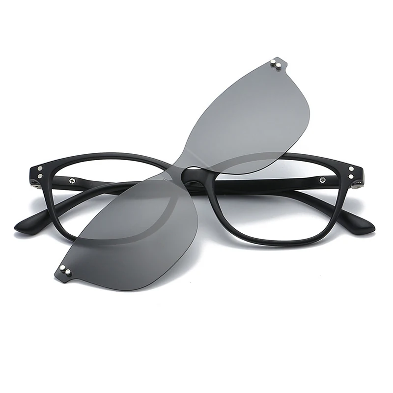Square Eyeglasses Frame Rimless Clip-on Sunglasses Polarized Magnetic Lens For Driving TR90 Non-prescription Optical Frame
Square Eyeglasses Frame Rimless Clip-on Sunglasses Polarized Magnetic Lens For Driving TR90 Non-prescription Optical Frame