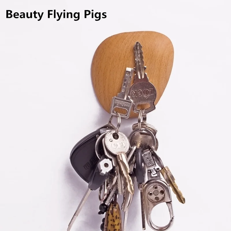 Wood high quality solid wood key Super magnetic force walnut key storage device wall hook refrigerator stickers Home Decoration
Wood high quality solid wood key Super magnetic force walnut key storage device wall hook refrigerator stickers Home Decoration