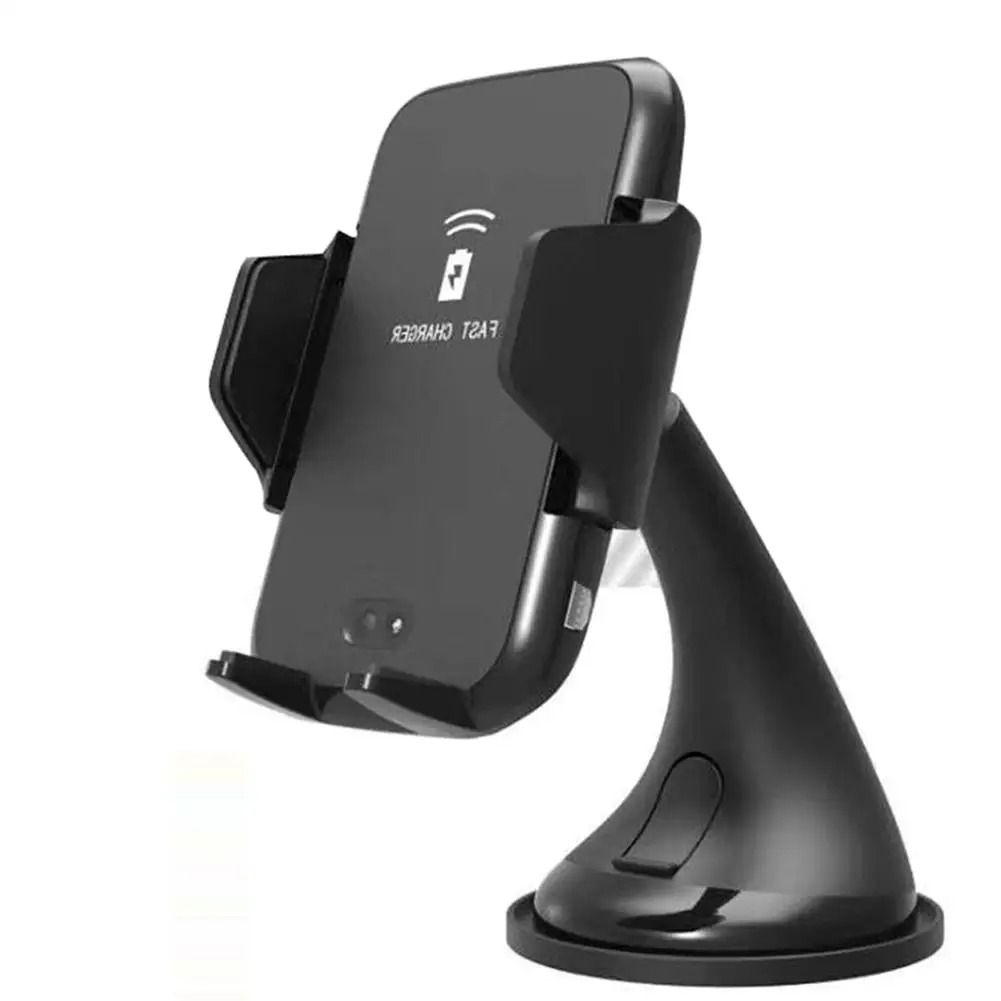 Car Infrared Sensor Automatic Qi Fast Wireless Phone Charger for iPhone X 8 Plus Samsung S9 S8 r20 | Электроника