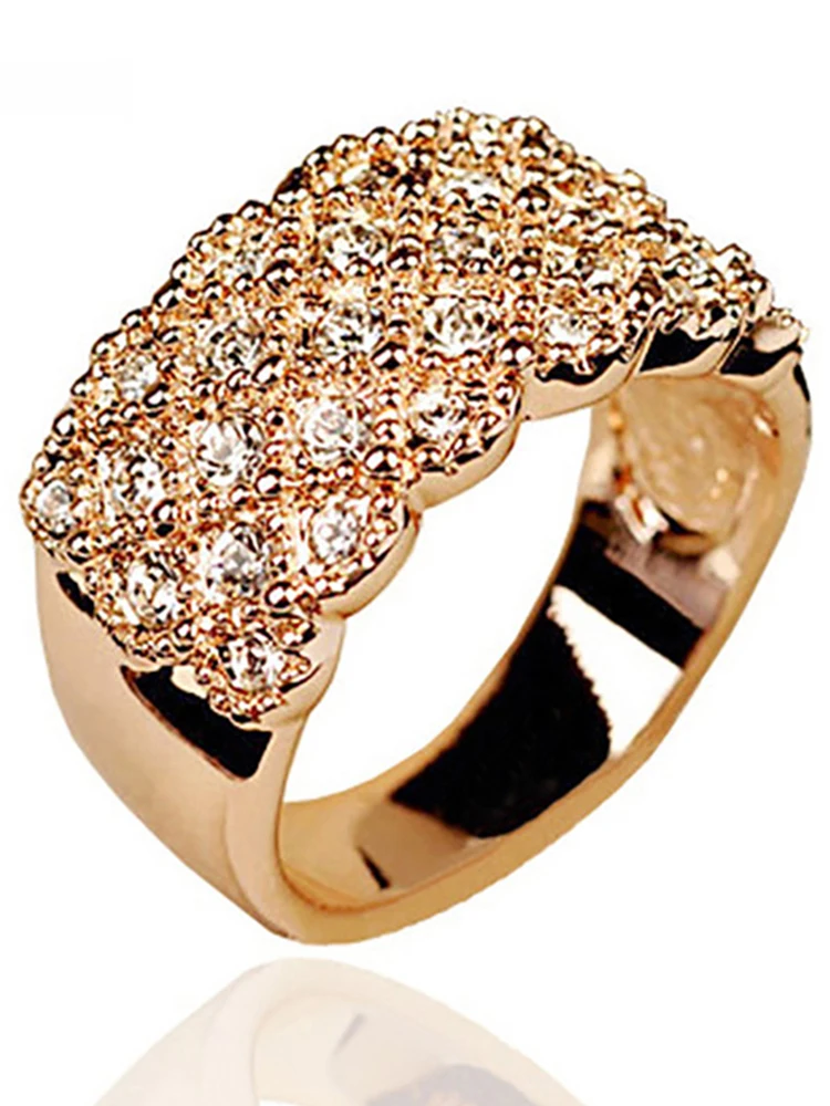 Woman Brand Rings Engagement Ring Luxury Jewelry Gold Ring Stainless Steel Rings For Women
Woman Brand Rings Engagement Ring Luxury Jewelry Gold Ring Stainless Steel Rings For Women