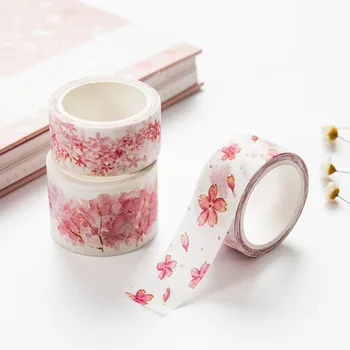 3 pcs/lot Lovely Sakura Washi Tape DIY Scrapbooking Decorative Sticker Label Masking Craft Tape Stationery Gift Supplies
3 pcs/lot Lovely Sakura Washi Tape DIY Scrapbooking Decorative Sticker Label Masking Craft Tape Stationery Gift Supplies