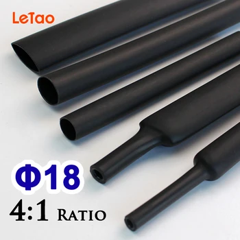 1.22meter/lot 18mm Heat shrink tube tubing with Glue 4:1 Adhesive Lined Dual Wall Thick Wrap Wire cable sleeve kit high quality
1.22meter/lot 18mm Heat shrink tube tubing with Glue 4:1 Adhesive Lined Dual Wall Thick Wrap Wire cable sleeve kit high quality