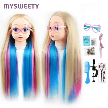 24' Cartoon professional Hair Mannequin Professional Styling Wig Head Hairdressing Dummy Doll Training Mannequin Head For Kids
24' Cartoon professional Hair Mannequin Professional Styling Wig Head Hairdressing Dummy Doll Training Mannequin Head For Kids