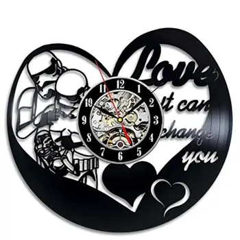 1Piece Film Theme Vinyl Record Creative Hanging Wall Clock Handmade Vintage Home Decor Horloge Murale
1Piece Film Theme Vinyl Record Creative Hanging Wall Clock Handmade Vintage Home Decor Horloge Murale