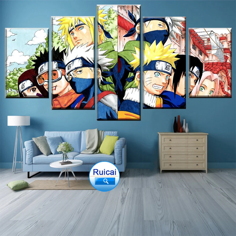 5 Panel Anime Naruto Characters Picture Poster Wall Art Decoration Modular Frame Top Canvas Print Painting Modern Artwork
5 Panel Anime Naruto Characters Picture Poster Wall Art Decoration Modular Frame Top Canvas Print Painting Modern Artwork