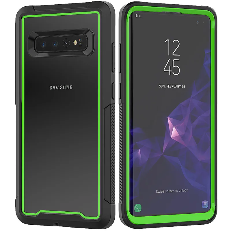 Luxury Hybrid Armor Shockproof Case For Samsung Galaxy S10 Plus S10E Phone Cover For Samsung Galaxy S10 E PC+TPU Protective Case
Luxury Hybrid Armor Shockproof Case For Samsung Galaxy S10 Plus S10E Phone Cover For Samsung Galaxy S10 E PC+TPU Protective Case
