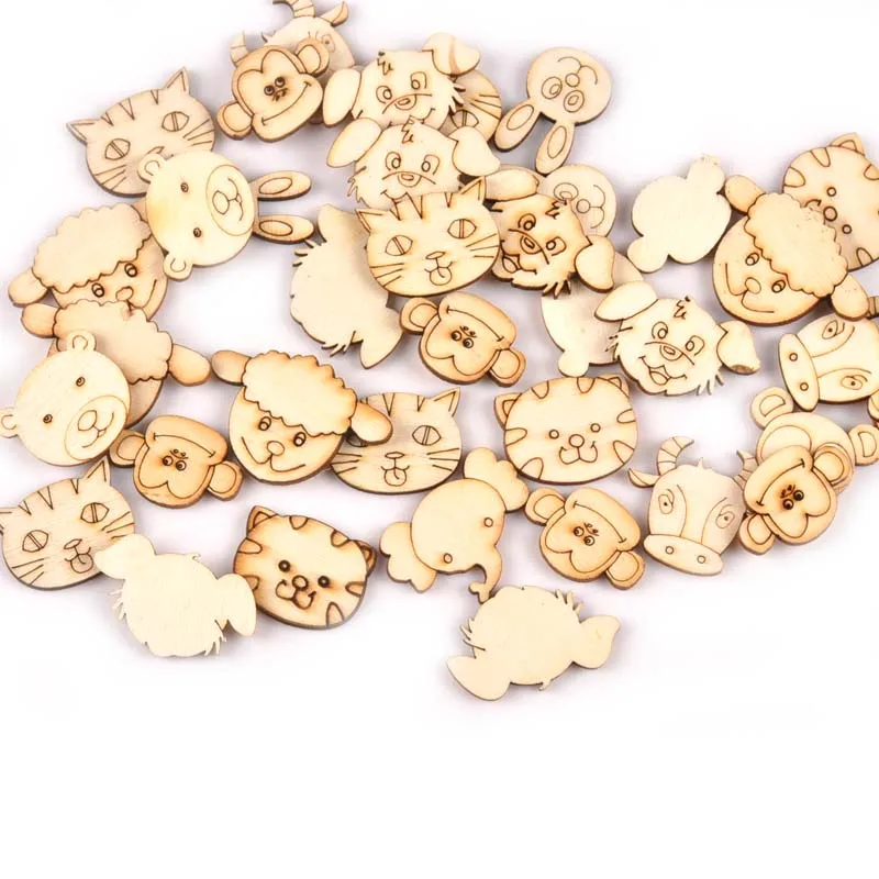 30Pcs Mixed Animals Pattern Unfinished Wood Slices DIY Crafts For Wooden Ornaments DIY Home Decor Embellishments M1901
30Pcs Mixed Animals Pattern Unfinished Wood Slices DIY Crafts For Wooden Ornaments DIY Home Decor Embellishments M1901