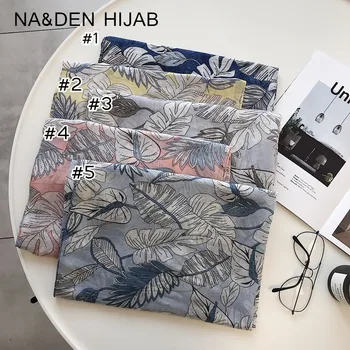 Design of leaves of banana for seaside holiday woman scarf multicolor Chiffon long shawls hijab muslim scarf fast shipping 10pcs
Design of leaves of banana for seaside holiday woman scarf multicolor Chiffon long shawls hijab muslim scarf fast shipping 10pcs