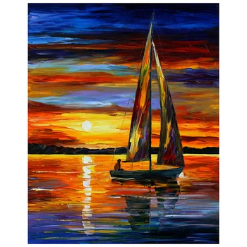 3D Diy Diamond painting boat sailing at sunset 2018 Needlework Embroidery Resinstone Diamond Cross Stitch Mosaic Decoration
3D Diy Diamond painting boat sailing at sunset 2018 Needlework Embroidery Resinstone Diamond Cross Stitch Mosaic Decoration