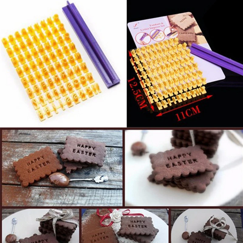 Food Grade Plastic Alphabet Number Letter Cookie Biscuit Cutter Press Mold DIY Cake Fondant Mould Cake Decorating Tools
Food Grade Plastic Alphabet Number Letter Cookie Biscuit Cutter Press Mold DIY Cake Fondant Mould Cake Decorating Tools