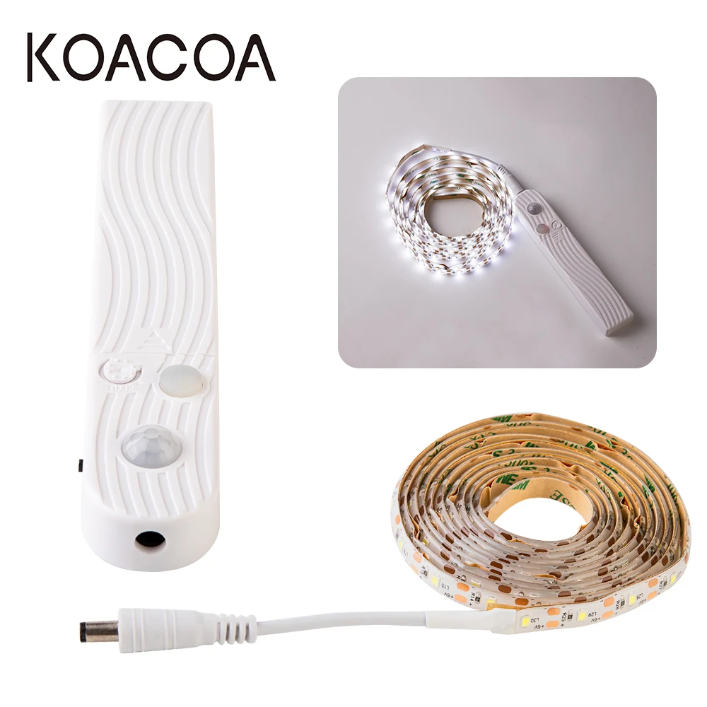Smart Turn ON OFF PIR Motion Sensor LED Strip Light Flexiable adhesive lamp tape For Closet Stairs Kitchen Cabinet
Smart Turn ON OFF PIR Motion Sensor LED Strip Light Flexiable adhesive lamp tape For Closet Stairs Kitchen Cabinet