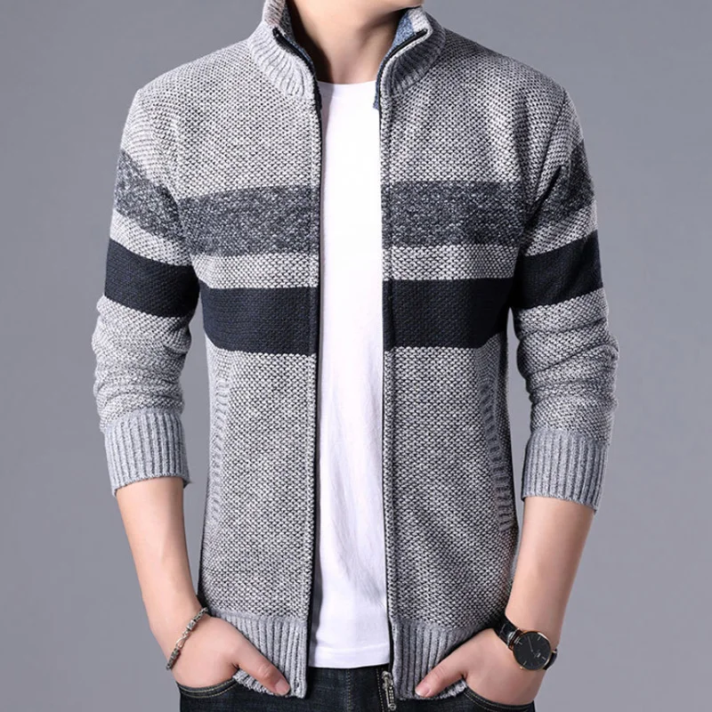2019 New Autumn Winter Sweaters Men Casual Cardigan Male Warm Wool Sweater Coats Zipper Patchwork Men Clothes Plus Size 3XL
2019 New Autumn Winter Sweaters Men Casual Cardigan Male Warm Wool Sweater Coats Zipper Patchwork Men Clothes Plus Size 3XL