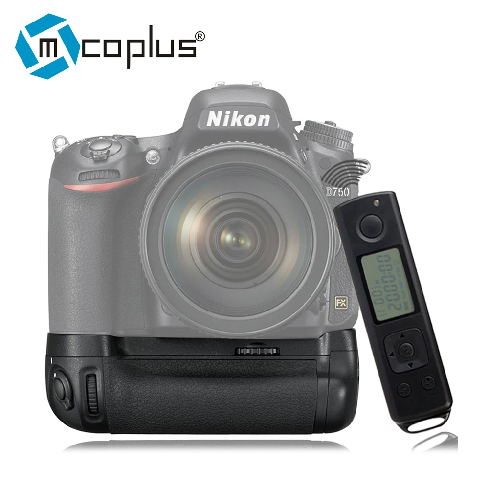 Mcoplus Venidice VD-DR750 Battery Grip for Nikon D750 as MB-D16 with 2.4G Wireless Remote Control as Meike MK-DR750
Mcoplus Venidice VD-DR750 Battery Grip for Nikon D750 as MB-D16 with 2.4G Wireless Remote Control as Meike MK-DR750