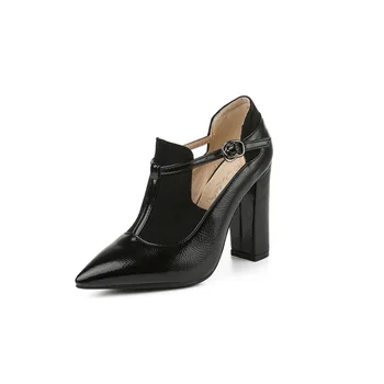 Early spring of 2019 the new thick with ultra-high pointed single shoe women 40-43
Early spring of 2019 the new thick with ultra-high pointed single shoe women 40-43