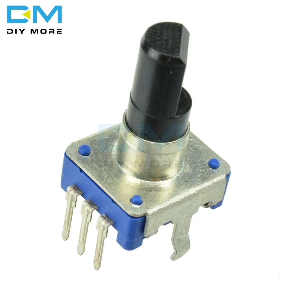 Rotary Encoder EC12 Audio Digital Potentiometer Handle DC 5V 10mA 360 Degree Angle 20 Pulse for PIC Or Microcontroller 15mm
Rotary Encoder EC12 Audio Digital Potentiometer Handle DC 5V 10mA 360 Degree Angle 20 Pulse for PIC Or Microcontroller 15mm