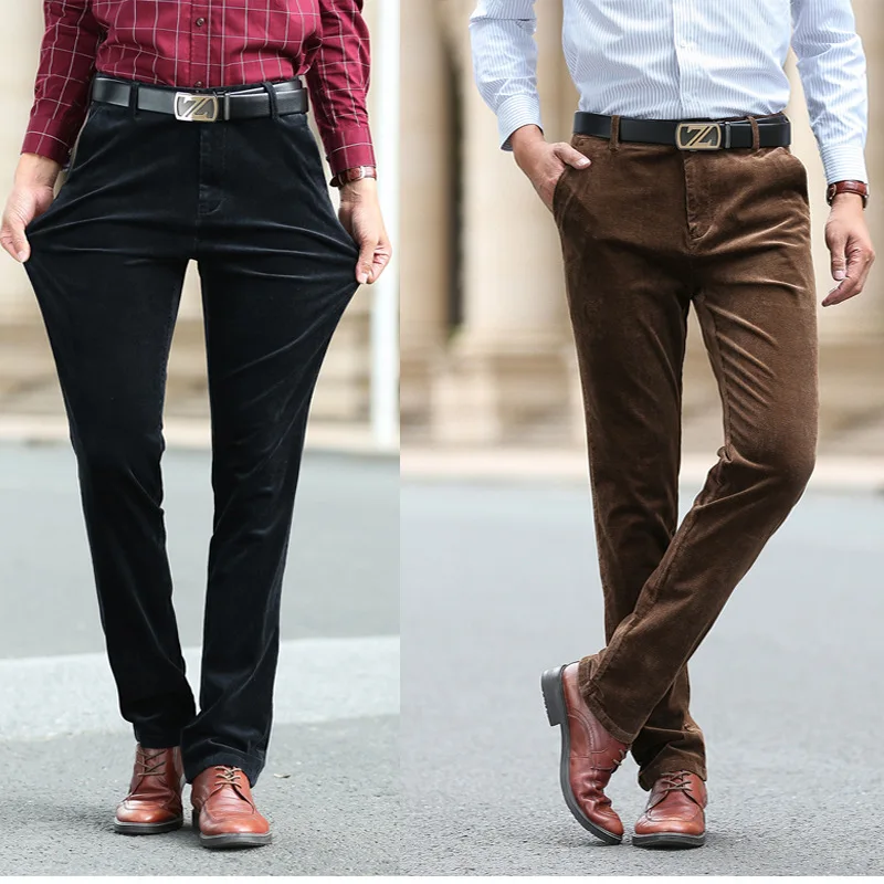 new arrival fashion Winter Cotton Elastic Corduroy Trousers Loose Casual Men Large Full Length Mens Pants plus Size 29-40 42 44
new arrival fashion Winter Cotton Elastic Corduroy Trousers Loose Casual Men Large Full Length Mens Pants plus Size 29-40 42 44