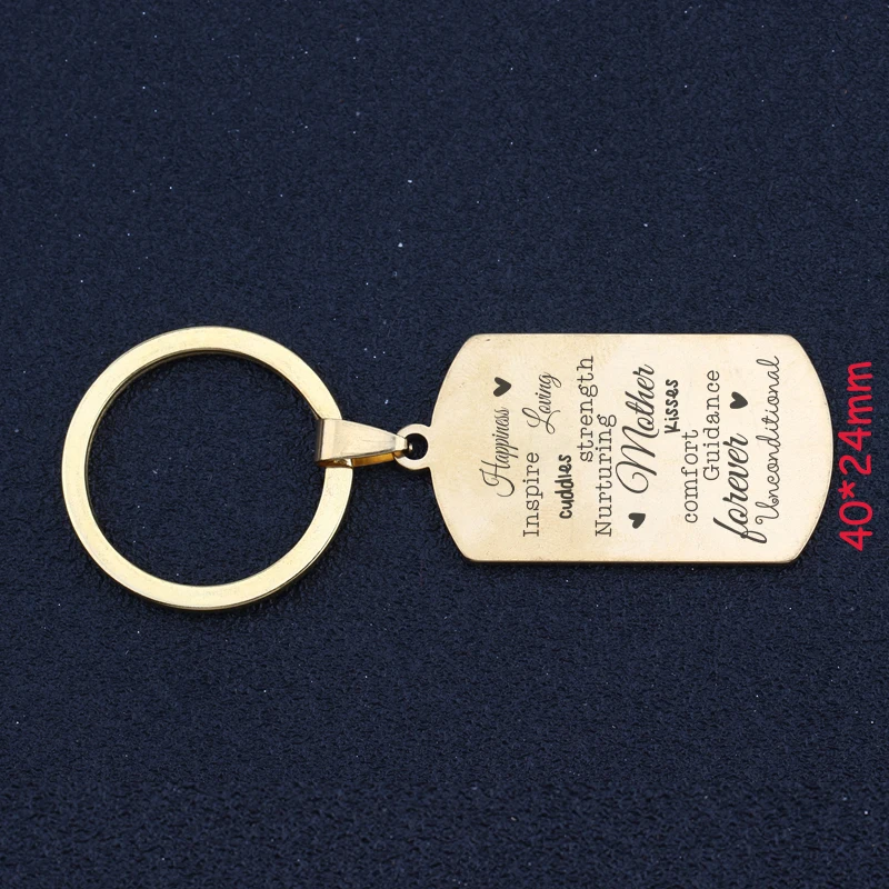 Inspire Jewelry For Mom Gift Happiness Inspire Loving Cuddles Strength Nurturing Mother Kisses Comfort Guidance Keychain
Inspire Jewelry For Mom Gift Happiness Inspire Loving Cuddles Strength Nurturing Mother Kisses Comfort Guidance Keychain