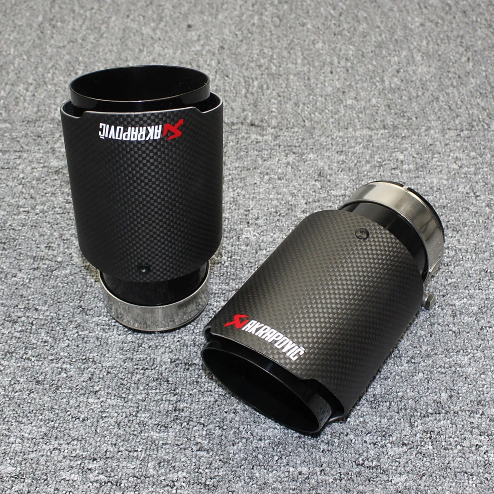 1PCS car accessories AKRAPOVIC exhaust pipe decorative stainless steel carbon fiber muffler matte black exhaust pipe tail throat
1PCS car accessories AKRAPOVIC exhaust pipe decorative stainless steel carbon fiber muffler matte black exhaust pipe tail throat