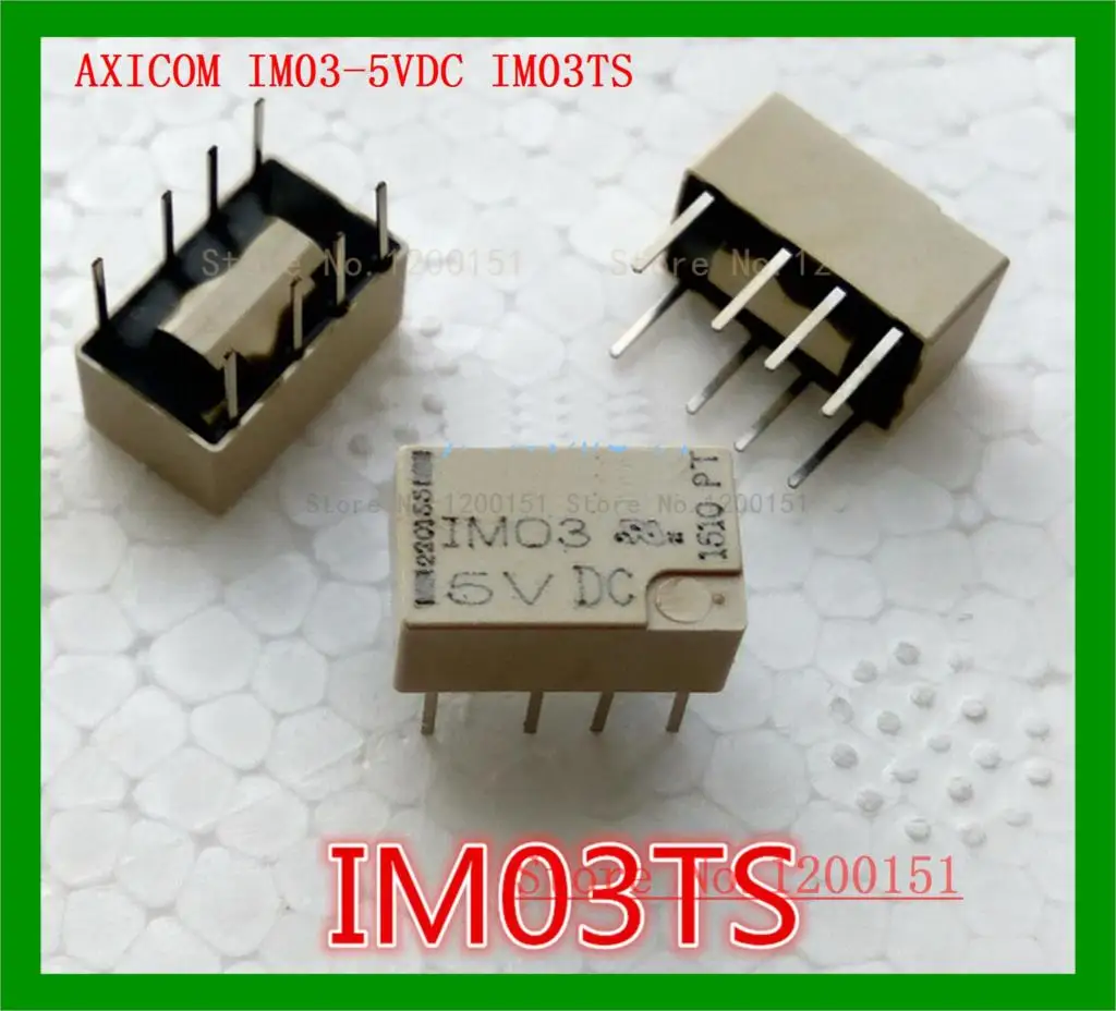 10pcs/lot AXICOM IM07TS DIP8 IM07GR SMD8 24v AXICOM IM03TS DIP8 IM03GR SMD8 AXICOM IM06TS DIP8 IM06GR SMD8 12VDC IM01GR 3V relay
10pcs/lot AXICOM IM07TS DIP8 IM07GR SMD8 24v AXICOM IM03TS DIP8 IM03GR SMD8 AXICOM IM06TS DIP8 IM06GR SMD8 12VDC IM01GR 3V relay