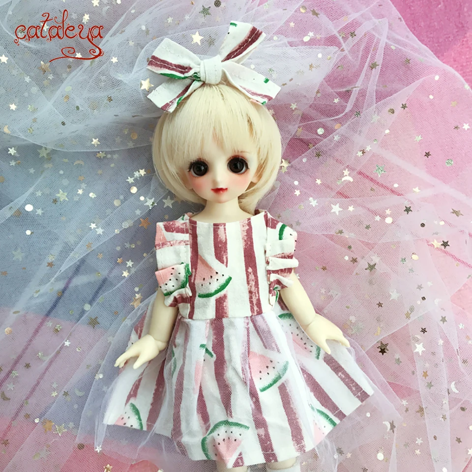 Cataleya bBjd кукла 1/4 одежда летний арбуз маленький свежий саронг Бесплатная доставка