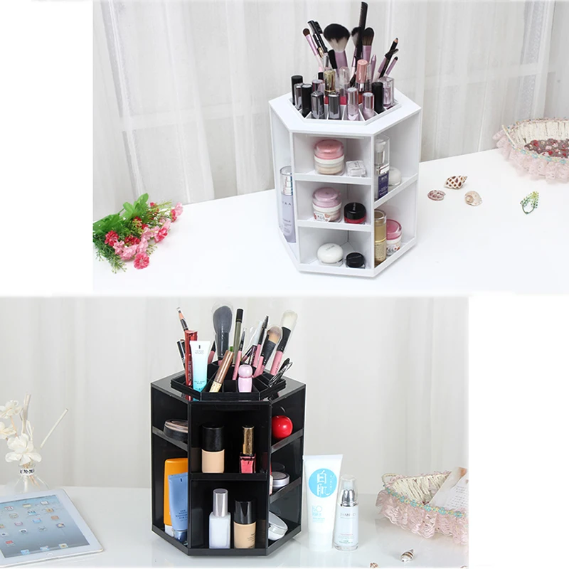 DIY Plastic Makeup Organizer Box For Cosmetics Storage Container Jewelry Case 360 Degree Rotation Desktop Skin Care Beauty Kit
DIY Plastic Makeup Organizer Box For Cosmetics Storage Container Jewelry Case 360 Degree Rotation Desktop Skin Care Beauty Kit