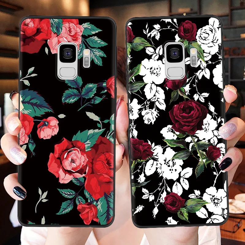 Rose Flower Soft Silicon TPU Capa Case For Samsung Galaxy A70 A10 A20e A30 A40 A50 A60 A9 A7 A8 J4 J6 Plus Note 9 8 Cover Coque
Rose Flower Soft Silicon TPU Capa Case For Samsung Galaxy A70 A10 A20e A30 A40 A50 A60 A9 A7 A8 J4 J6 Plus Note 9 8 Cover Coque