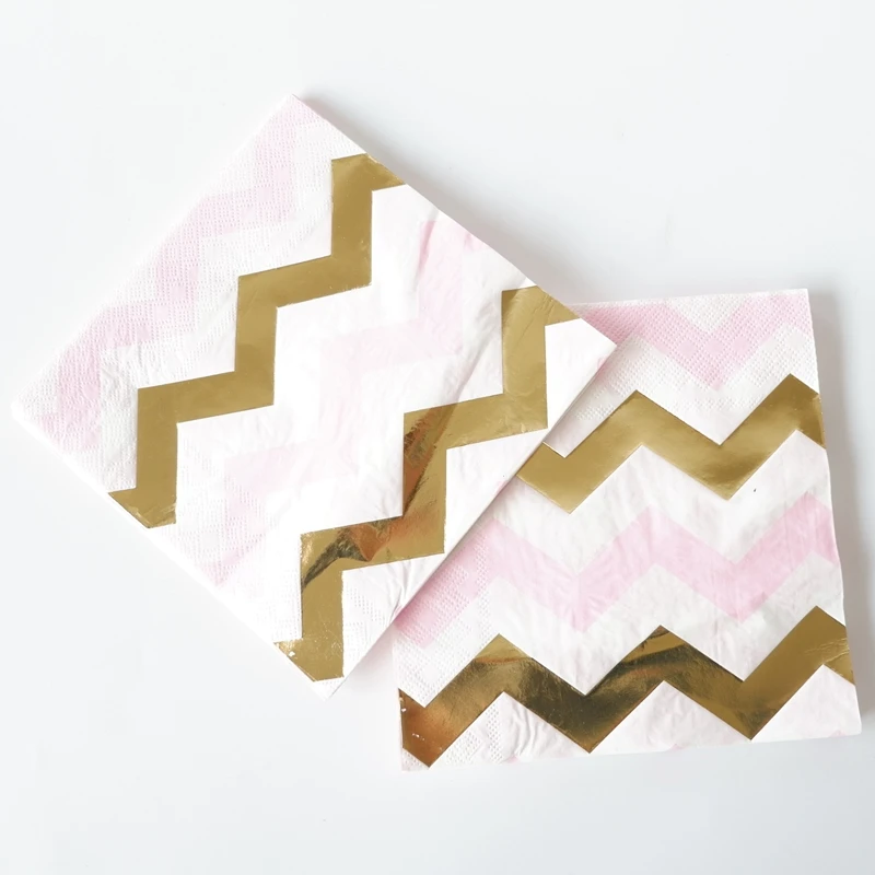 20pcs /lot Gold Pink Wave Paper Napkin For Boy Girl Gender Reveal Party Tissue Napkin Decoration Serviettes 33*33cm
20pcs /lot Gold Pink Wave Paper Napkin For Boy Girl Gender Reveal Party Tissue Napkin Decoration Serviettes 33*33cm
