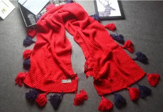 Big Lantern Tassel Scarf Brand Popcorn Knitted Shawl Autumn Winter Pashmina Collar Scarves Wrap With Cute Fringes
Big Lantern Tassel Scarf Brand Popcorn Knitted Shawl Autumn Winter Pashmina Collar Scarves Wrap With Cute Fringes